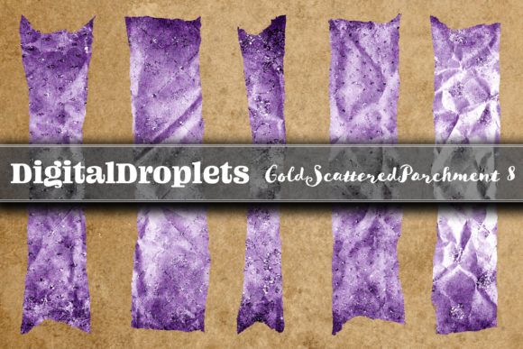 Gold Scattered Vol. 8 | Torn Washi Tapes: A Designer's Secret Weapon