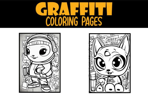 Graffiti Coloring Pages Mixed with Doodl: Beyond the Canvas