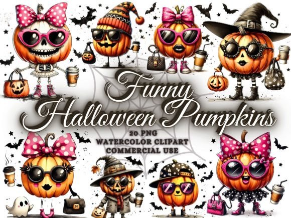 Spooky-Cute Style: Unleashing Funny Halloween Clipart