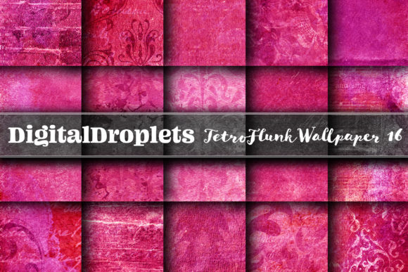 TetroFlunk Wallpaper Vol.16: A Designer's Grungy Textured Toolkit