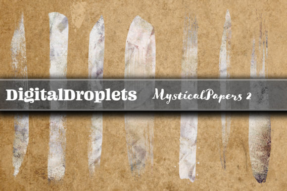 Transform Your Digital Art with Mystical Papers Vol.2 Brush Strokes