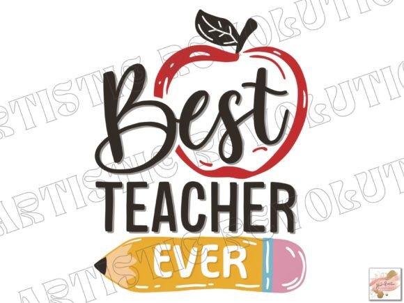 Unlock Creative Projects with Best Teacher Ever PNG
